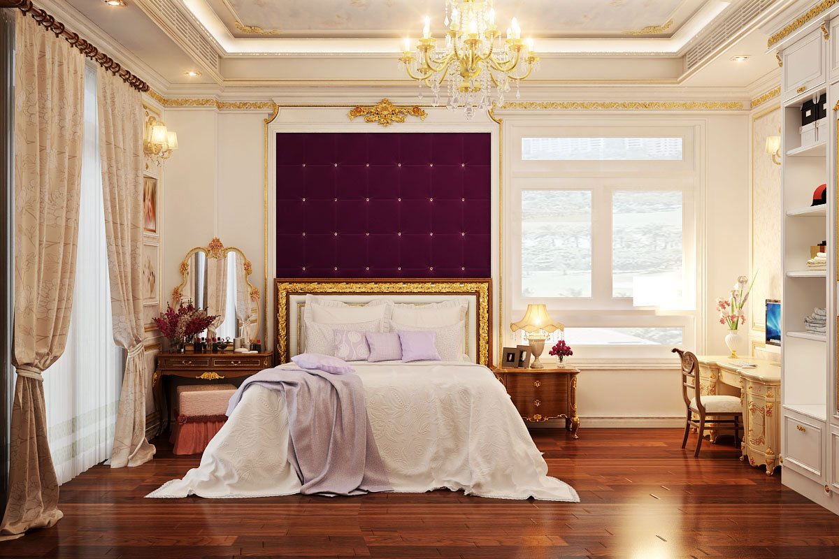 7 mẫu phòng ngủ tân cổ điển siêu đẹp khiến bạn khó rời mắt