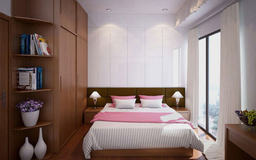 8 mẫu phòng ngủ nhỏ nhưng vô cùng tiện nghi và hiện đại
