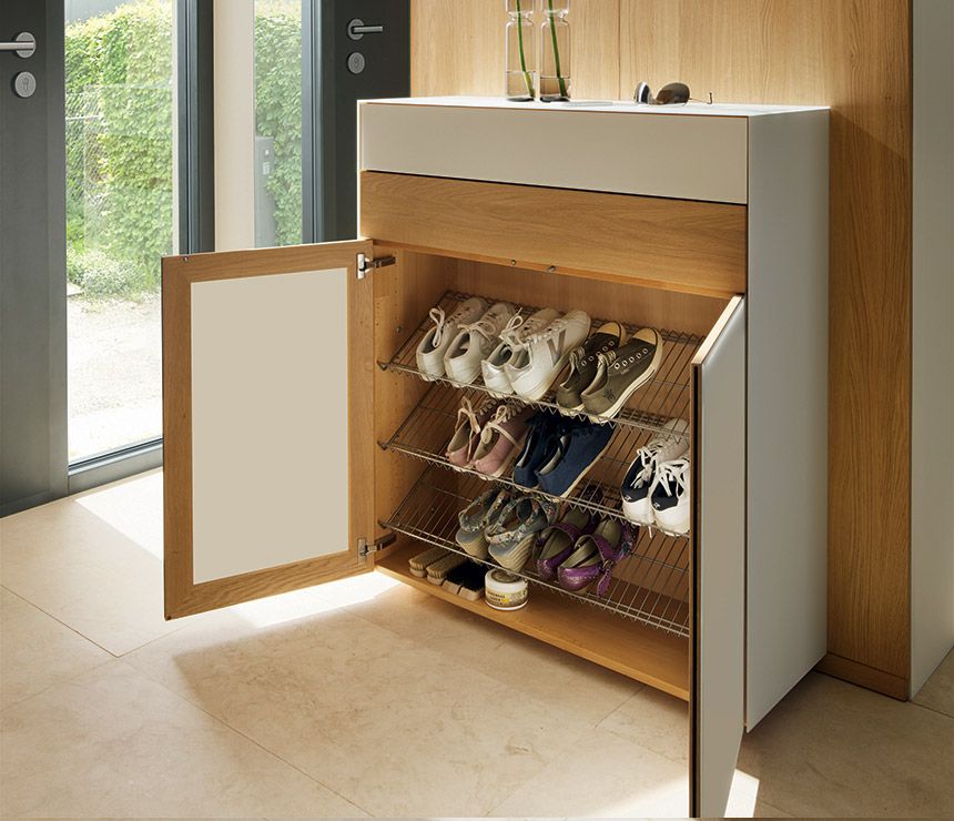 Tủ giày kệ nghiêng nội thất thông minh cho nhà nhỏ