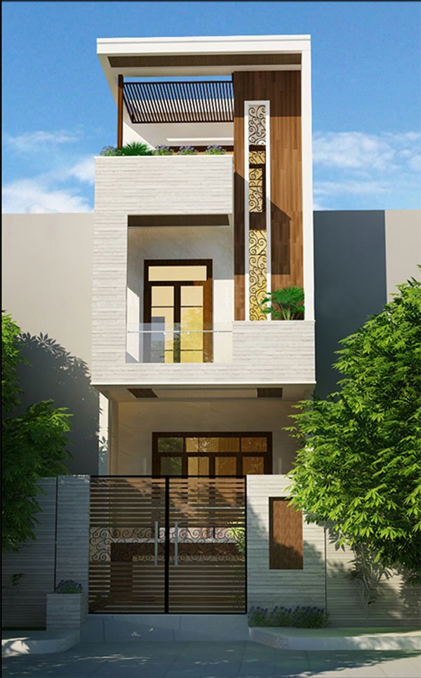 Thiết kế mẫu nhà 2 tầng đơn giản với chi phí thấp mà đẹp | ROMAN