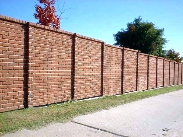 mẫu tường rào xây gạch 