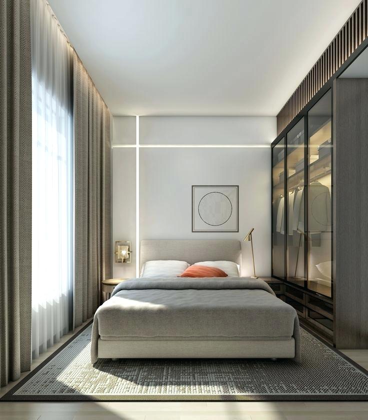 Không gian nội thất phòng ngủ hiện đại đơn giản đầy ấn tượng