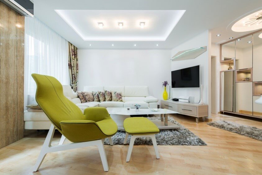 25 Mẫu trần thạch cao phòng khách đơn giản mà tuyệt đẹp | ROMAN