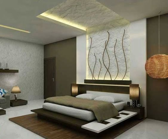 trần thạch cao phòng ngủ đẹp đơn giản